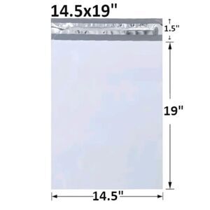 Poly Mailers Shipping Envelopes Self Sealing Plastic Mailing Bags lot of five